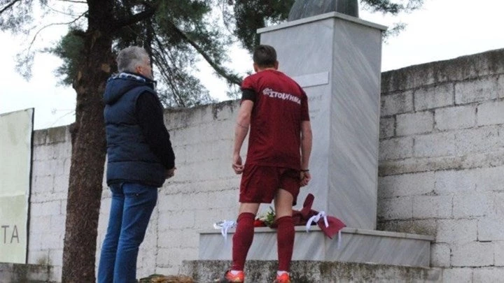 Έκλεψαν την προτομή του Γιώργου Μητσιμπόνα από τον Τύρναβο